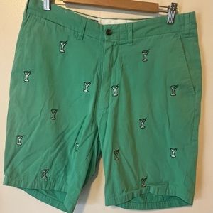 Castaway Clothing Nantucket CISCO SHORT STRETCH TWILL MARTINI GLASSES MENS 34